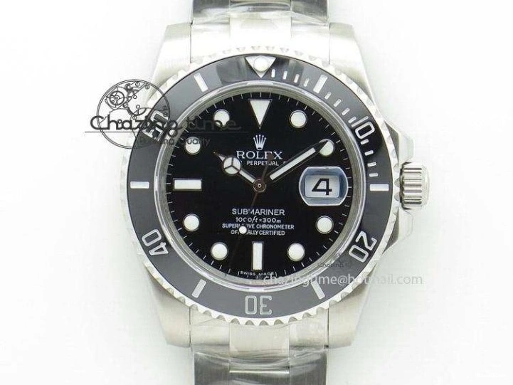 MiroTime 0409 Submariner 116610 LN Black Ceramic ZRF 1:1 Best Edition on SS Bracelet VR3135 (CF Bezel) Contemporary 2758